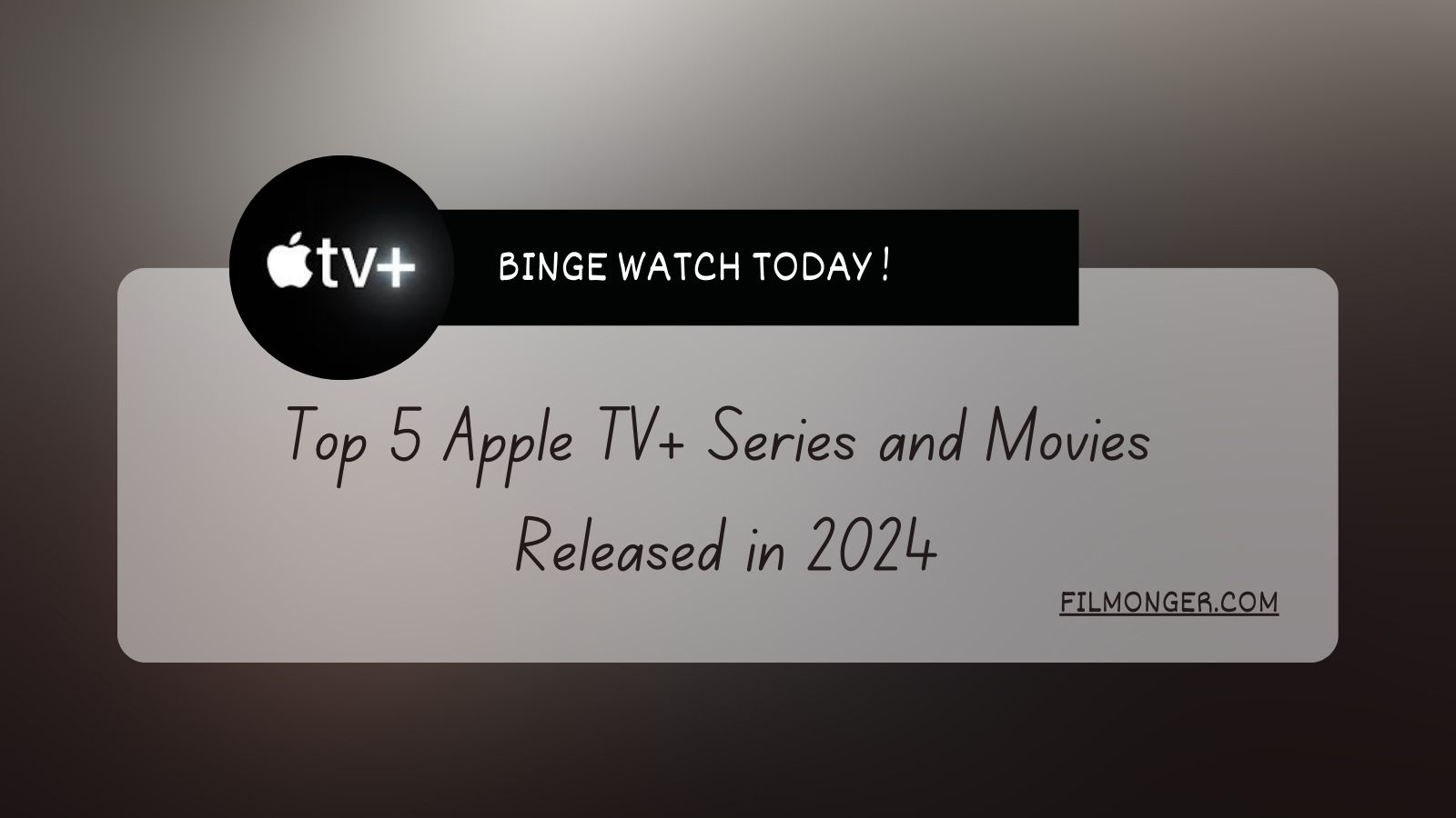 TOP 5 APPLE TV+